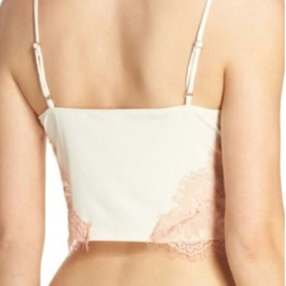 Intimately free people lace crop cami‎ tank adjustable straps XS/S - Picture 8 of 8